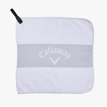 Load image into Gallery viewer, Callaway Tour Fold Golf Towel - White
 - 2