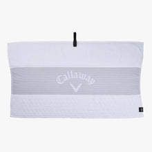 Load image into Gallery viewer, Callaway Tour Golf Towel - White
 - 4