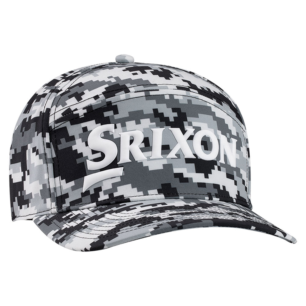 Srixon Limited Edition Camo II Mens Golf Hat - Black/White/One Size