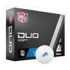 Wilson Golf Duo Soft NFL Detroit Lions Golf Balls - Dozen