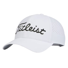 Load image into Gallery viewer, Titleist Players Tech Mens Golf Hat - White/Black/One Size
 - 5