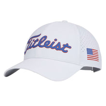 Load image into Gallery viewer, Titleist Players Tech Mens Golf Hat - White/Royal/Red/One Size
 - 6