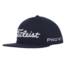 Load image into Gallery viewer, Titleist Tour Elite Flat Bill Mens Golf Hat - Navy/White/One Size
 - 5