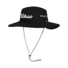 Load image into Gallery viewer, Titleist Tour Aussie Sun Mens Golf Hat - Black/White/One Size
 - 1