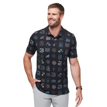 Load image into Gallery viewer, TravisMathew Tourist Season Mens Golf Polo - Black/XL
 - 1