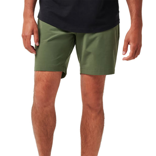 TravisMathew Tech Chino 8 Inch Mens Golf Shorts - Thyme/36