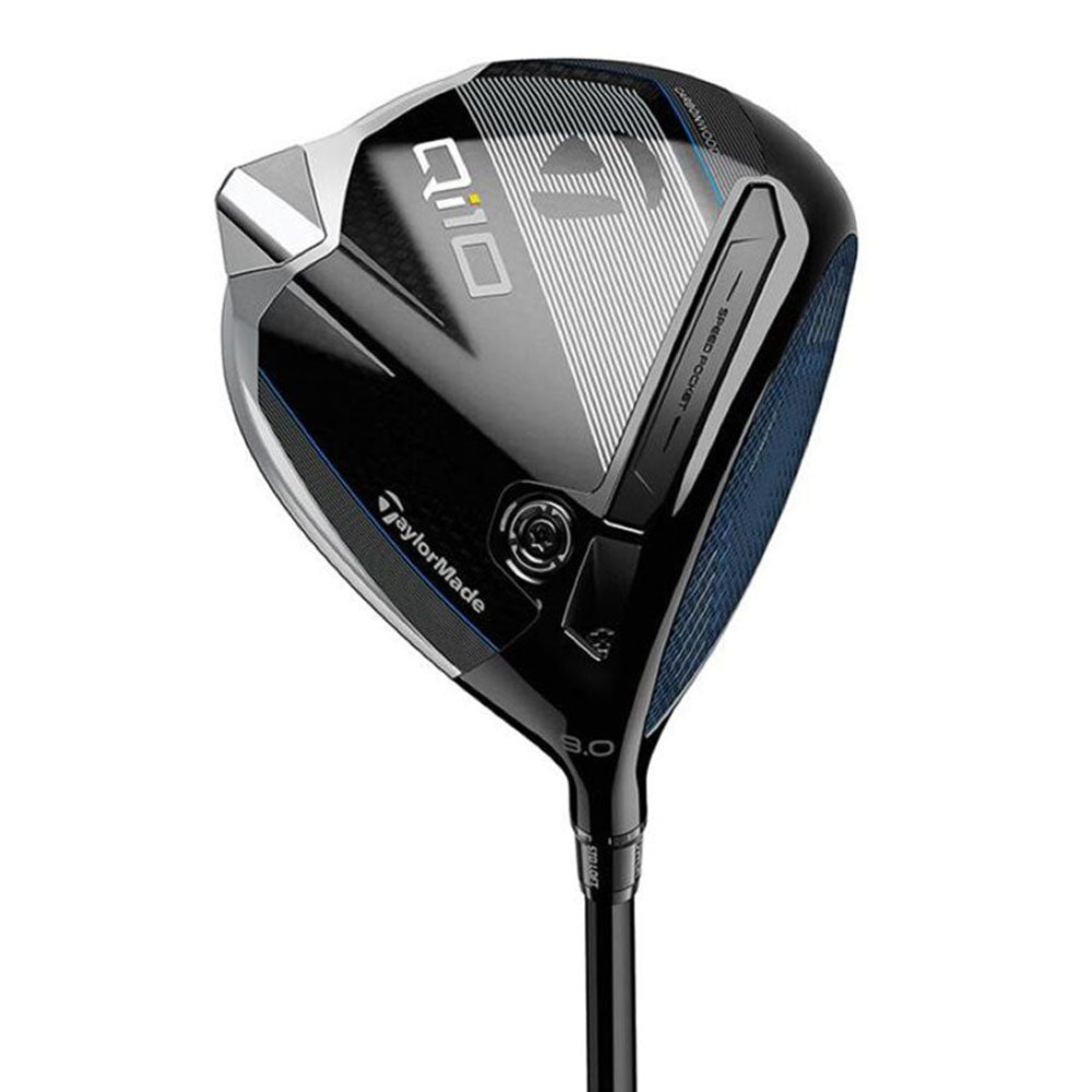 TaylorMade Qi10 Left Hand Mens Driver - 10.5/VENTUS TR BLU 5/Regular