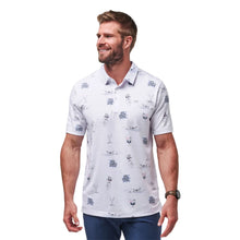 Load image into Gallery viewer, TravisMathew Island Paradise Mens Golf Polo - White/XXL
 - 1