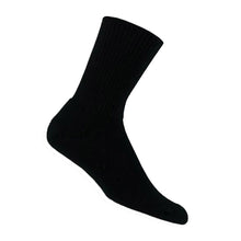 Load image into Gallery viewer, Thorlo Tennis Maximum Cushion Crew Socks - Black/XL
 - 2