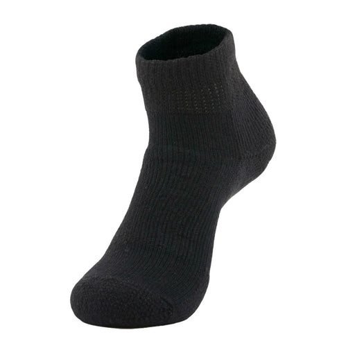 Thorlo Moderate Cushion Walking Mini-Crew Sock - Black/L