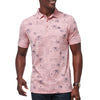 TravisMathew Coconut Palm Mens Golf Polo