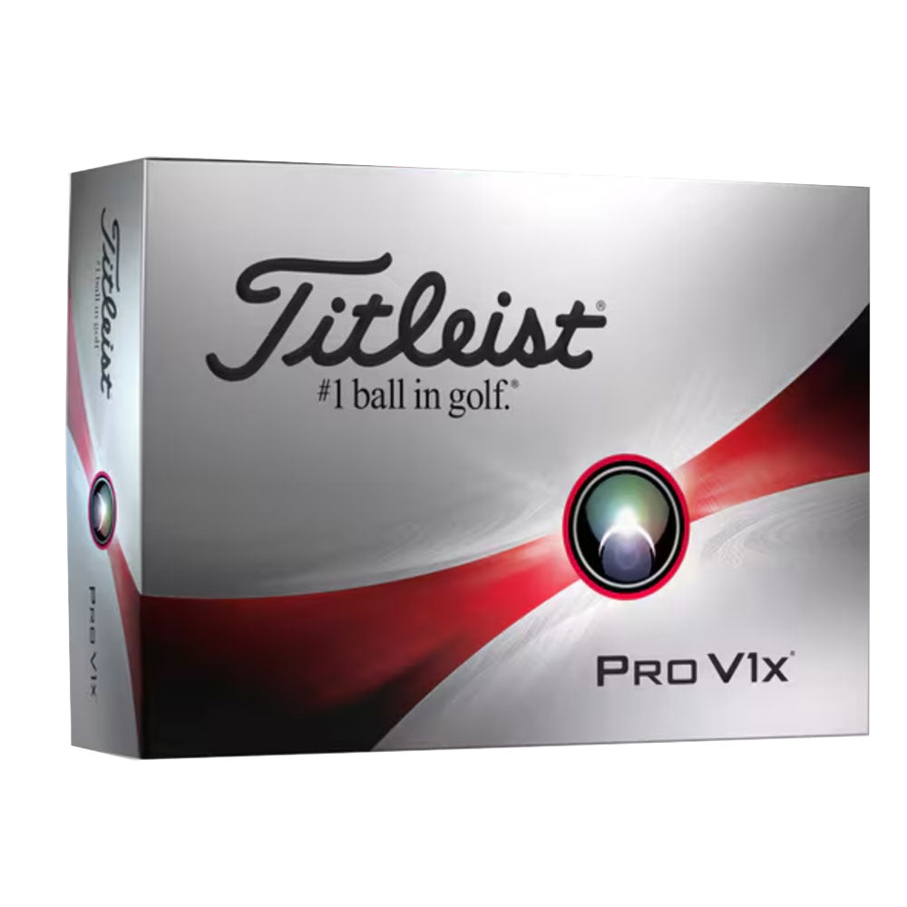 Titleist Pro V1x Golf Balls - Dozen - White