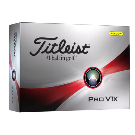 Titleist Pro V1x Golf Balls - Dozen - Yellow