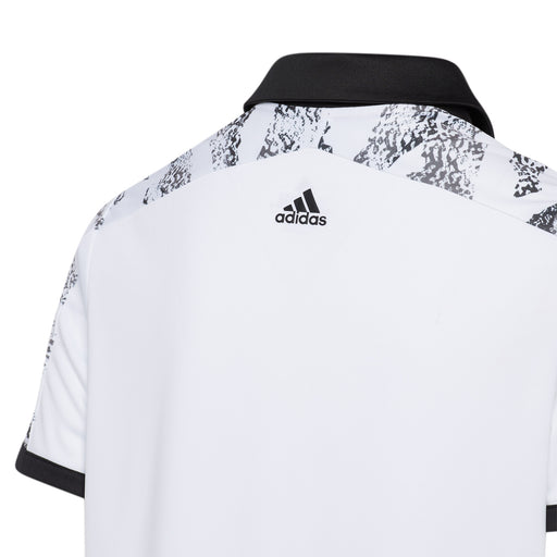 Adidas Printed Colorblock Boys Golf Polo