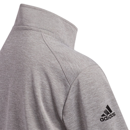 Adidas Heather Boys Quarter Zip Golf Pullover