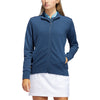 Adidas Textured Womens Full Zip Golf Jacket