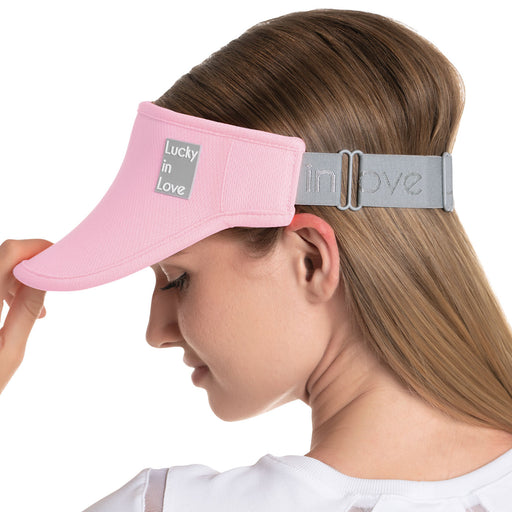 Lucky In Love Lucky Logo Womens Visor