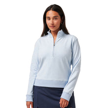 Load image into Gallery viewer, Travis Mathew Cloud Half Zip Womens Golf Pullover - Kentucky Blue/L
 - 10