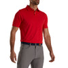 FootJoy Athletic Fit Lisle Self Collar Mens Golf Polo