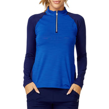 Load image into Gallery viewer, Sofibella Aquatica Raglan Womens Golf Pullover - Aquatica/2X
 - 1