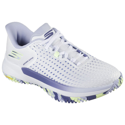 Skechers Viper Court Elite Womens Pickleball Shoes - White/Purple/B Medium/10.0