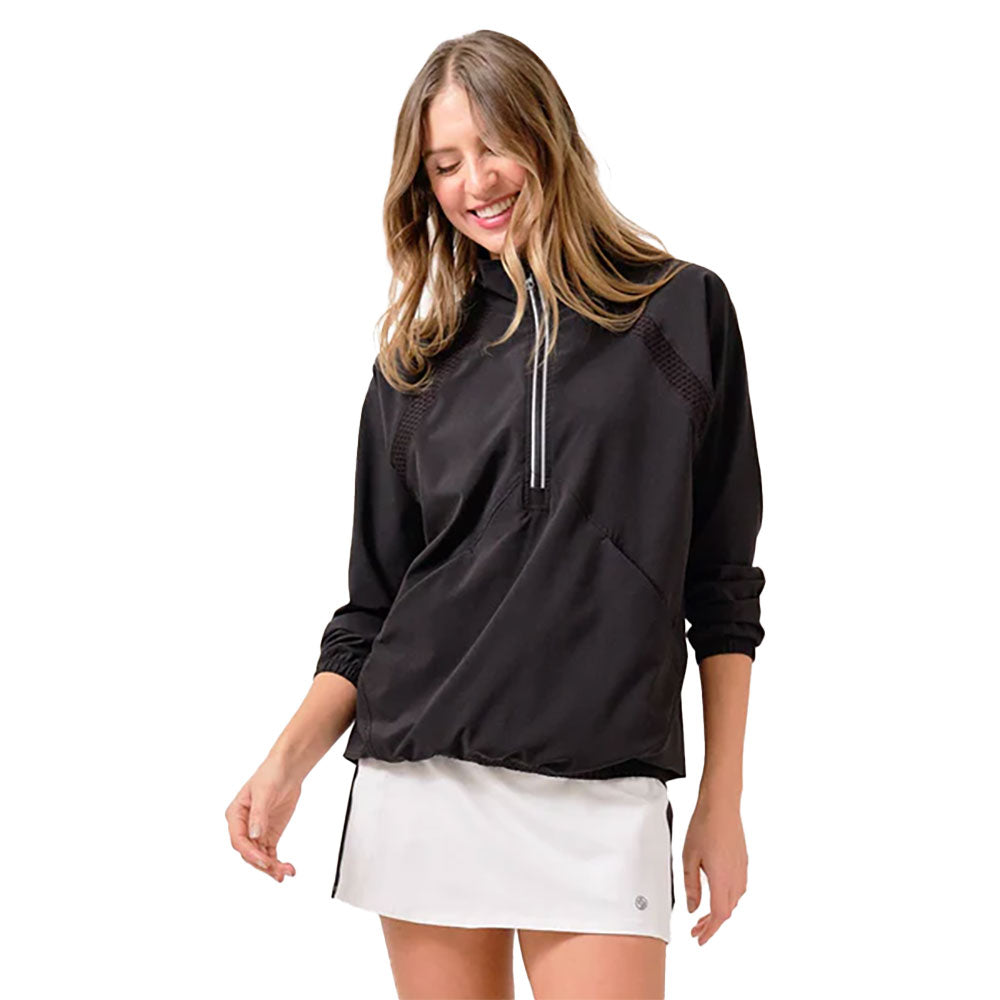 Lija Etoile Womens Tennis Jacket - Black/L