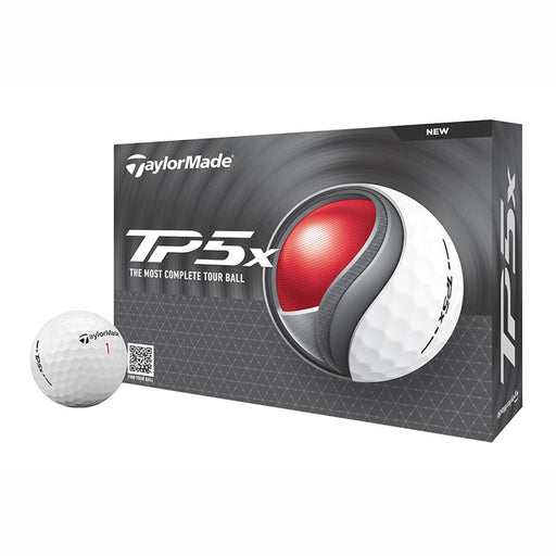 TaylorMade TP5x Golf Balls - Dozen - White