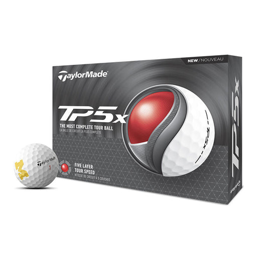 TaylorMade TP5 Pix Collegiate Golf Balls Dozen - Univ Of Mich