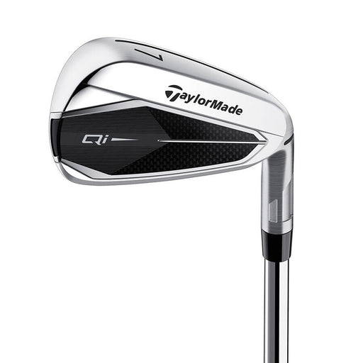 TaylorMade Qi Steel Right Hand Mens Iron Set - 5-PW AW/Kbs Max 85 Mt/Stiff