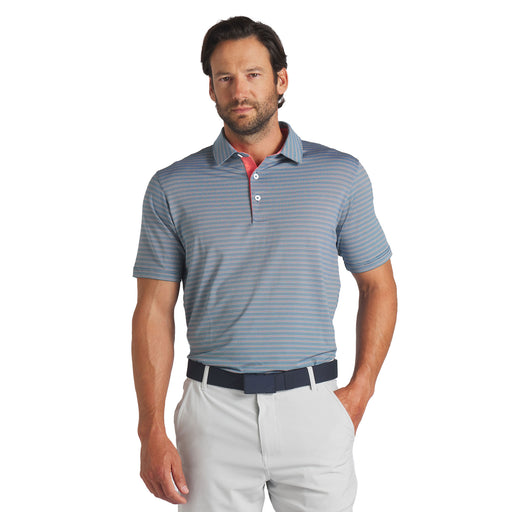 PUMA Golf MATTR Bay Mens Golf Polo - Ocean Tropic/XL