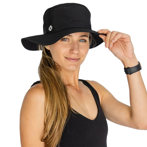 Vimhue Sun Goddess Womens Bucket Hat - Black/M/L