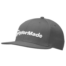 Load image into Gallery viewer, TaylorMade Carlsbad Flatbill Snapbk Mens Golf Hat - Grey/One Size
 - 3