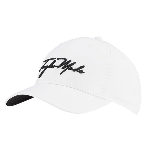 TaylorMade Radar Script Seeker Mens Golf Hat - White/One Size