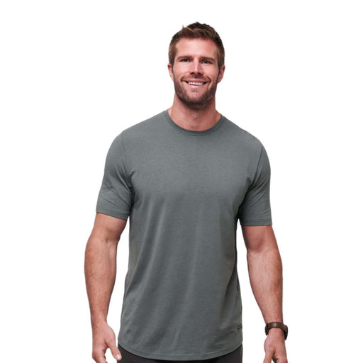 TravisMathew Cloud Mens Crew Neck T-Shirt - Dark Olive/XL