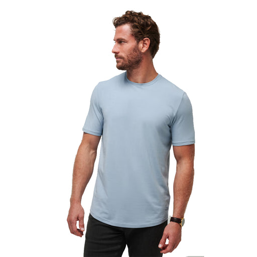 TravisMathew Cloud Mens Crew Neck T-Shirt - Dusty Blue/XL