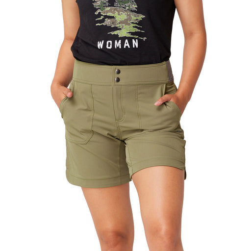 Krimson Klover Sienna 7 Inch Womens Golf Shorts - Lichen/L