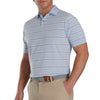 FootJoy Space Dye Stripe Lisle Mens Golf Polo