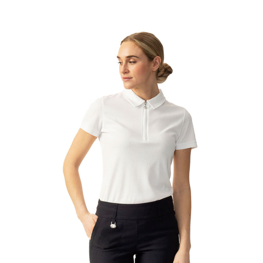 Daily Sports Peoria Womens Golf Polo - WHITE 100/XL