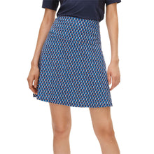 Load image into Gallery viewer, Rohnisch Amy 17 Inch Womens Golf Skort - Logo Blue/L
 - 3