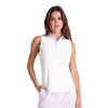 Fairway & Greene Dollie Sleeveless Womens Golf Polo