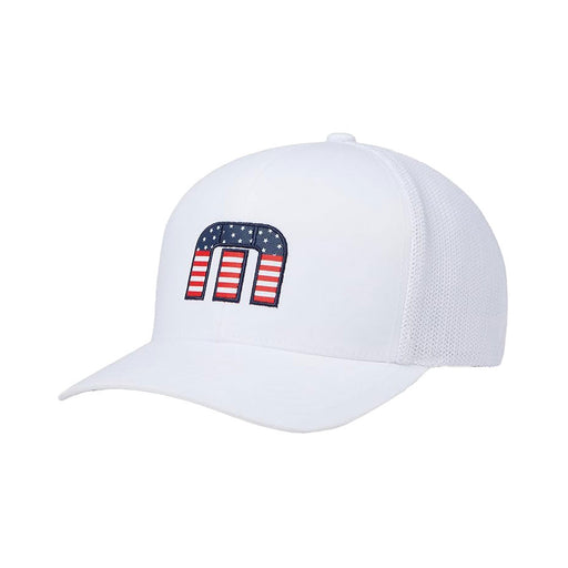 TravisMathew Flag Dad Mens Hat - White/One Size