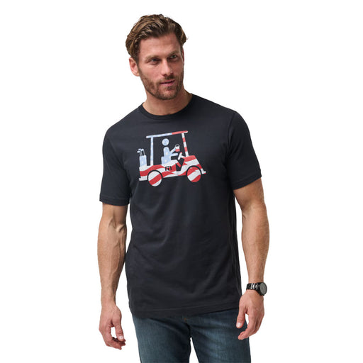 TravisMathew Five K Day Mens T-Shirt - Black/XXL