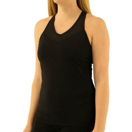 Fila Racerback Mesh Womens Tennis Tank - Black/XL