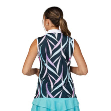 Load image into Gallery viewer, Sofibella Isla Bonita Sleeveless Womens Golf Polo
 - 2