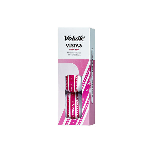 Volvik Vista3 Prism Pink 360 BCRF Golf Ball 12Pack