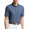 RLX Polo Golf Airflow Painterly Refined Navy Mens Golf Polo