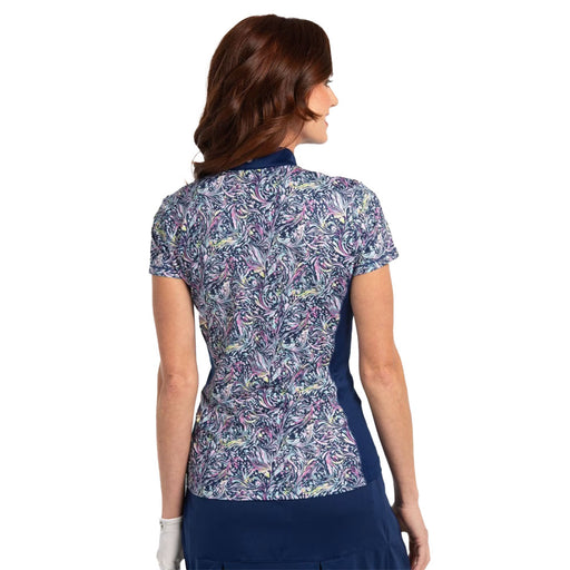 EP New York Paisley Mandarin Womens Golf Polo