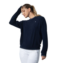 Load image into Gallery viewer, Daily Sports Brisbane Womens Sweatshirt - Navy/L
 - 1