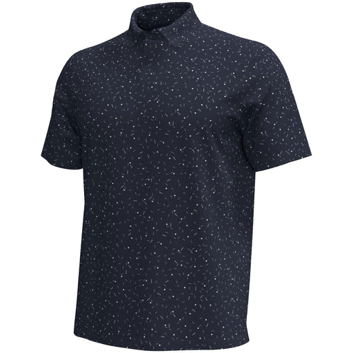 Under Armour Motif Print Mens Golf Polo - Midnight Navy/XXL