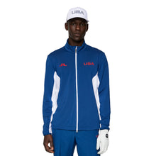 Load image into Gallery viewer, J. Lindeberg Constantin Full Zip Mens Golf Jacket - Estate Blue/XL
 - 1